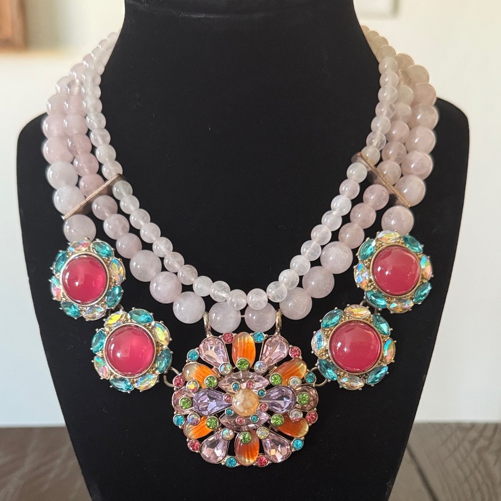 Betsey Johnson Sweet Shop Statement Necklace